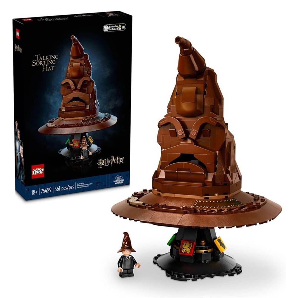 LEGO Harry Potter Sorting Hat Set - Brown, new in box!